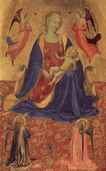 Fra Angelico Madonna and Child with Angles France oil painting art